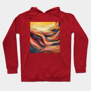 Abstract mountains Hoodie